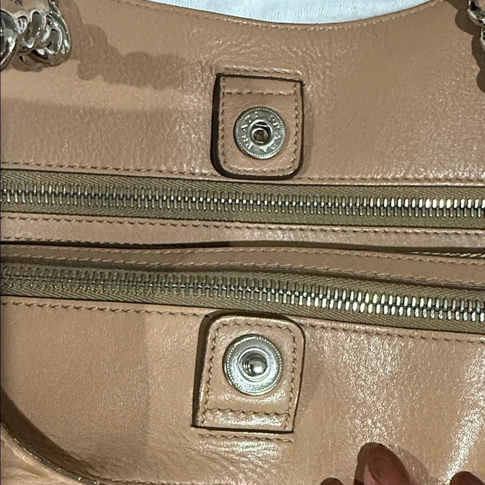 Prada Tan Leather Oversized Tote - Picture 12 of 15